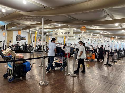 First 20 Changi Airport COVID.